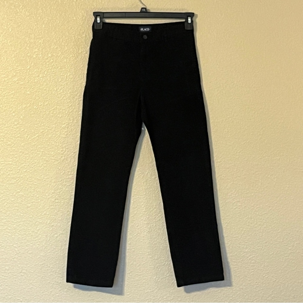 Place Boy’s Size 12 Black Casual Pants